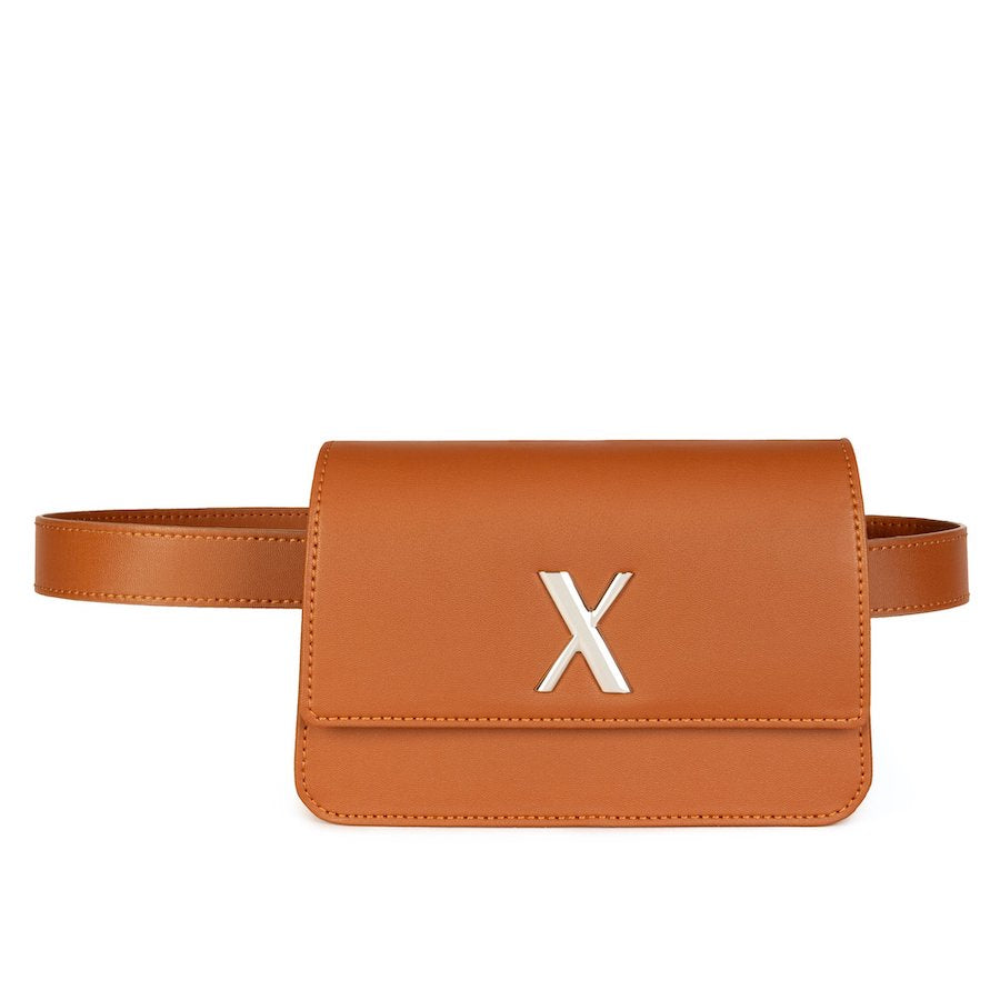 Toffee Brown Belt Bag | The Zaha